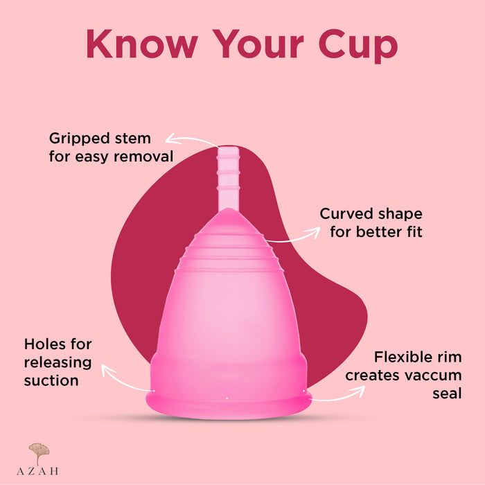 Azah Reusable Menstrual Cup for Women
