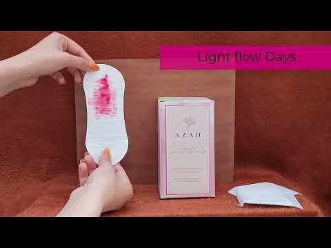 Organic Cotton Panty Liners for Light Flow Days - Azah