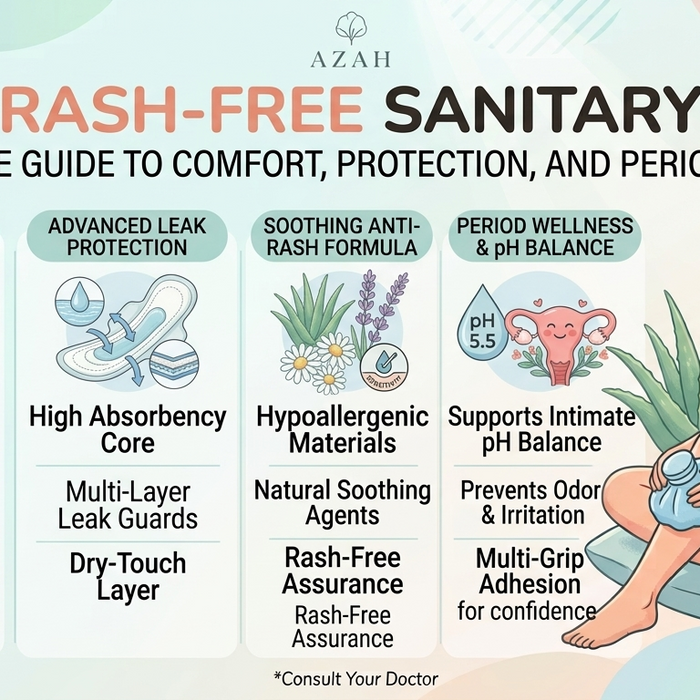 Azah Rash-Free Sanitary Pads: The Ultimate Guide to Comfort, Protection, and Period Wellness