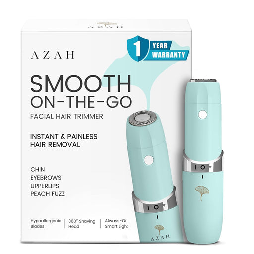 Azah Mini Face Trimmer for Women – Instant, Gentle Hair Removal for Smooth Skin.