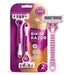 Azah Sensitive Bikini Razor For Women | 3 Blades 2 Defense Bar | No Strawberry Skin | Pack of 2 AZAH