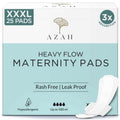 Azah Maternity Pads - Box of 25 - 420 mm XXXL Size AZAH