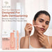 Foldable Face Razor for Women – Pack of 3 | Dermaplaning Razor for Facial Hair Removal Azah
