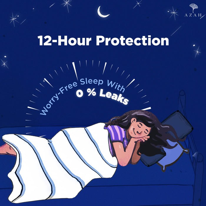 Sleep Ezzz Night Pads | 0% Leaks For 12 Hours Azah