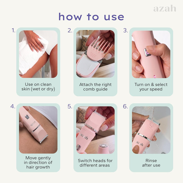 3-in-1 Bikini Trimmer for Women