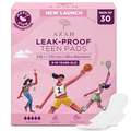 Teen Sanitary Pads For Girls | Heavy Flow Coverage (Pack of 30)