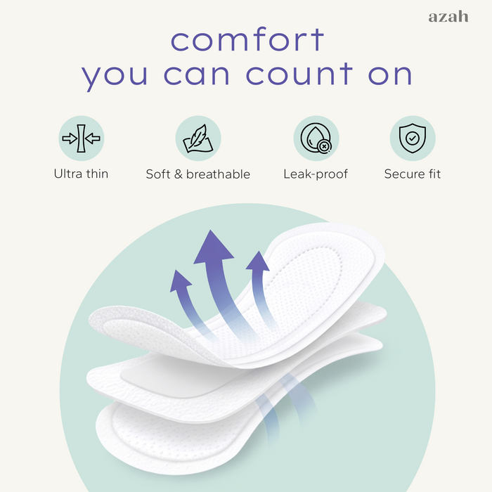 Panty Liners for Women Daily use (Pack of 40) | Cottony Soft Sanitary Pads for Women | Pantyliners Pads Perfect For White Discharge & Light Spotting | Panty Liner Pads Sanitary Napkins