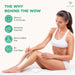 Azah Body Wax Powder For Women | Instant & Painless Hair Removal Azah