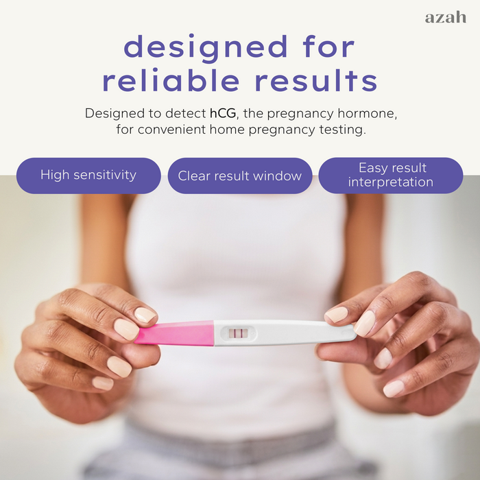 Pregnancy Test Kit for AZAH | 99% Accurate Kit Pack of 1 | Pregnancy Tests Kit for Women | One-Step Midstream Pregnancy Test | No Dropper | Results in Less Than 4 Minutes
