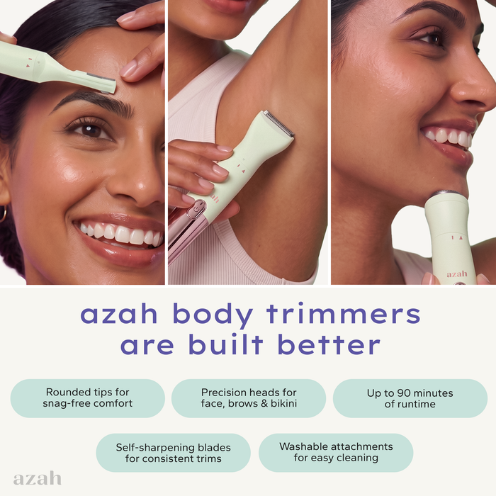6-in-1 Trimmer for Women - Multi-Purpose Personal Grooming Trimmer