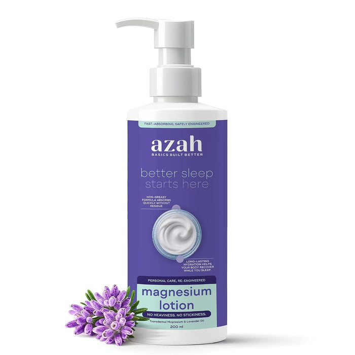 Magnesium Body Lotion 200 ml | Shea, Cocoa & Mango Butter | Daily Body Moisturizer