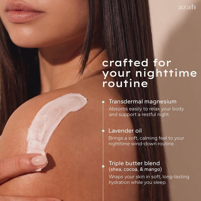 Magnesium Body Lotion 200 ml | Shea, Cocoa & Mango Butter | Daily Body Moisturizer