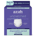 Disposable Period Panties | Box of 4 | Ultra Heavy Flow | 2XL-3XL