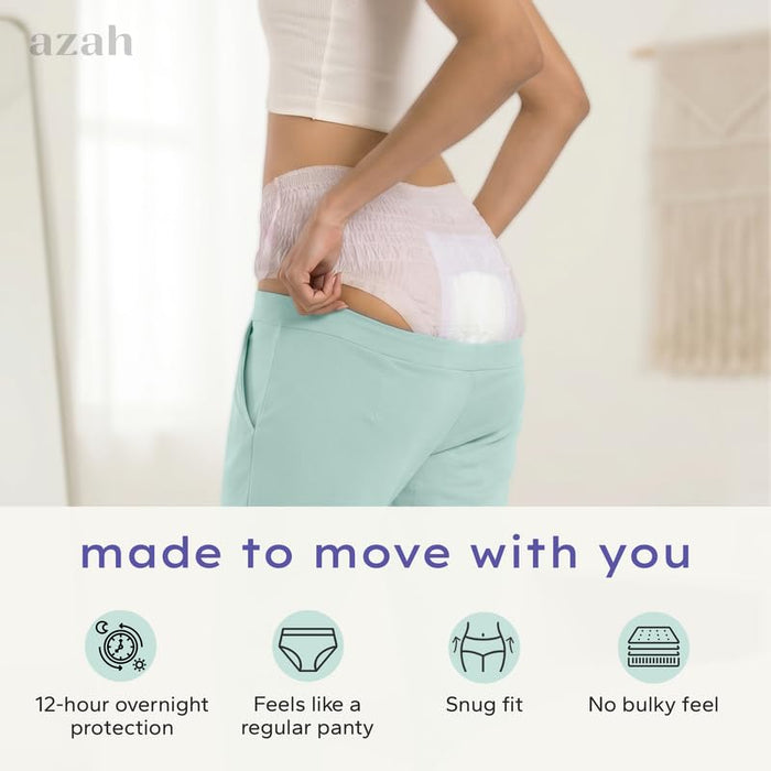 Disposable Period Panties | Box of 4 | Ultra Heavy Flow | 2XL-3XL