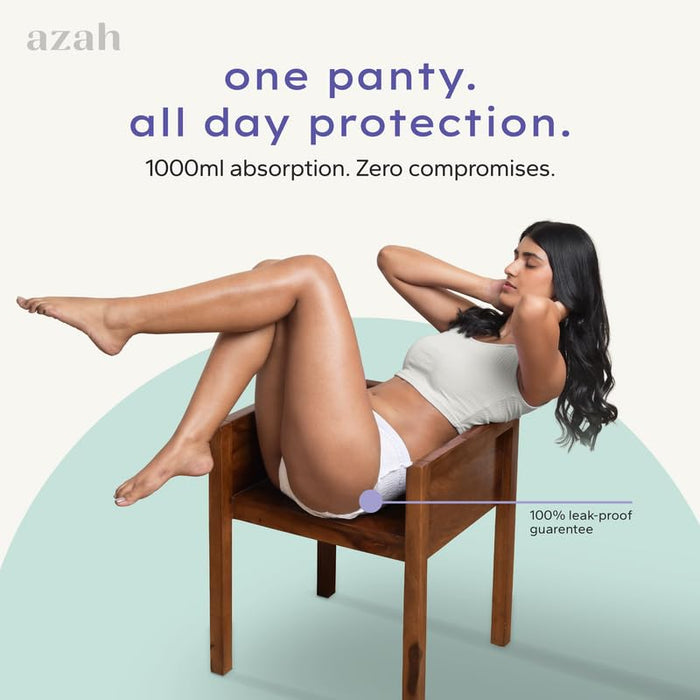 Disposable Period Panties | Box of 4 | Ultra Heavy Flow | 2XL-3XL
