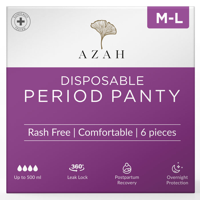 Azah Disposable Period Panty Comfortable and Convenient Protection