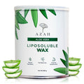 Azah Liposoluble Wax for Women| White Chocolate | Hair Removal Full Body Wax for Women| Natural Ingredients with Quick-drying Benefit | Soothes & Nourishes Skin| Free of Chemicals | 800 g AZAH