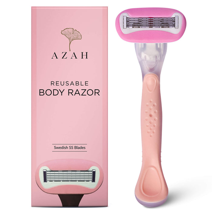 Azah Reusable Body Hair Removal Razor for Women AZAH