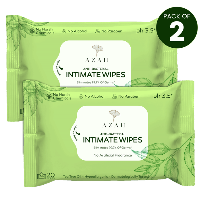 Azah Intimate Wipes for Women Azah