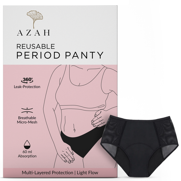 Azah Period Panty for Women - Reusable Period Underwear