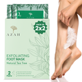 Exfoliating Foot Mask | Tea Tree | Pack of 2 Azah