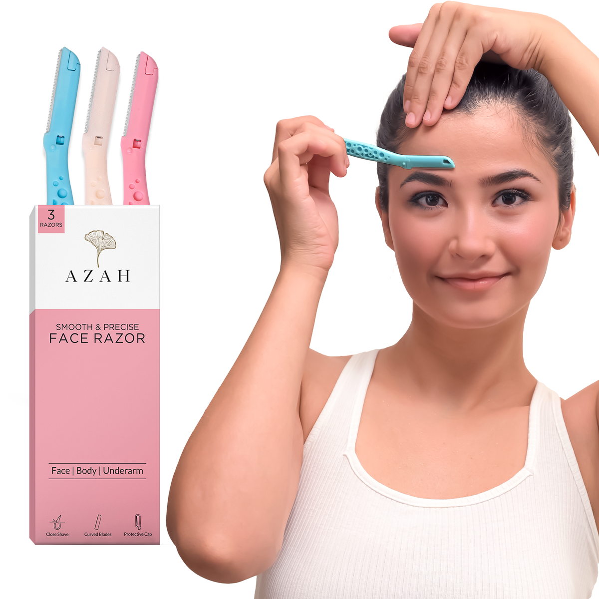 Azah Razor Buy Azah Feather Touch Face Razor For Women Online | Pain-Free Facial Razor