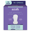 SleepEzzz Night Sanitary Pads | 0% Leaks For 12 Hours (Pack of 10 Pads)