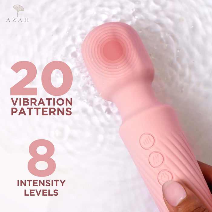 Azah Premium Personal Massager with Lubricant for Women AZAH