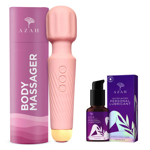 Azah Premium Personal Massager with Lubricant for Women AZAH