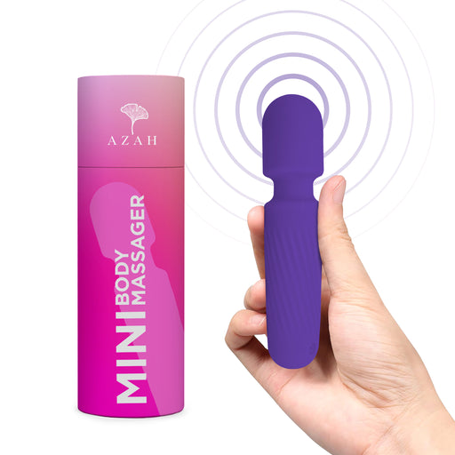 Azah Personal Mini Massager for Women (Purple) AZAH