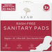 Sanitary Pads for Women (Box of 20) Ultra Thin, 100% Rash-Free, & 5x Absorption (Without Disposable Bag) AZAH