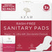 Sanitary Pads for Women (Box of 30) Ultra Thin, 100% Rash-Free, & 5x Absorption (With Disposable Bag) AZAH