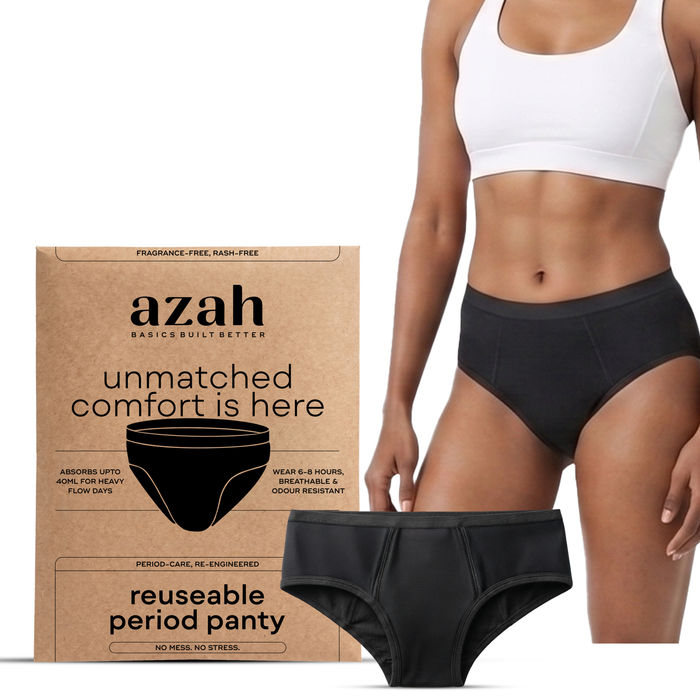 Reusable Period Panty for Women Small | Leakproof, Washable & Rash-Free Menstrual Underwear | Heavy Flow Protection | Wear Up to 8 Hours