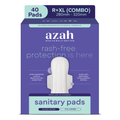Rash-Free Sanitary Pads | Regular + XL | Super Absorbent and Cottony Soft| Moderate to Heavy Flow