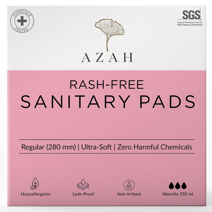 Rash-Free Sanitary Pads (Box of 120 Pads Without Disposable Bags) Ph91 Pvt Ltd