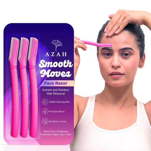 Smooth Moves Face Razor For Women | Instant & Painless | Pack Of 3