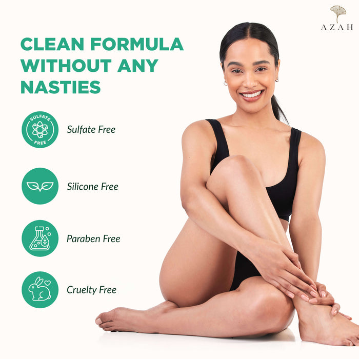 Azah Body Wax Powder For Women | Instant & Painless Hair Removal Azah