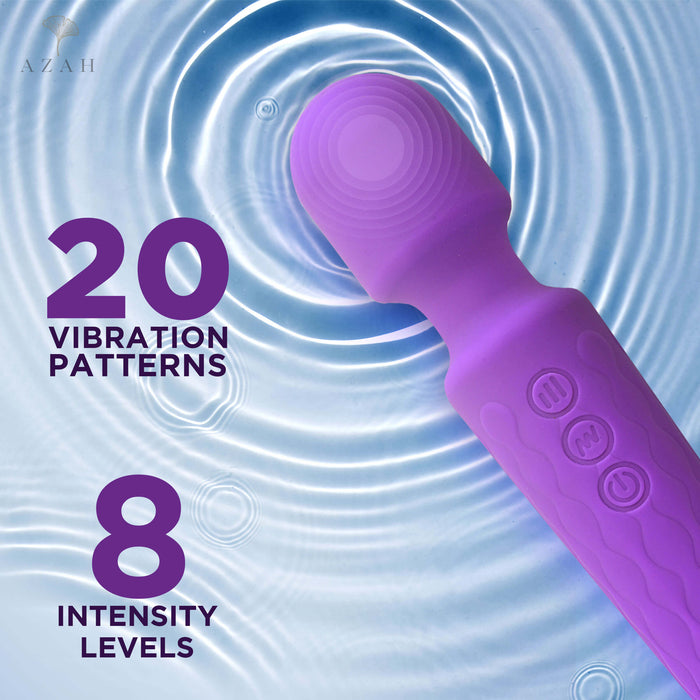 Azah Personal Massager with Lubricant for Women AZAH