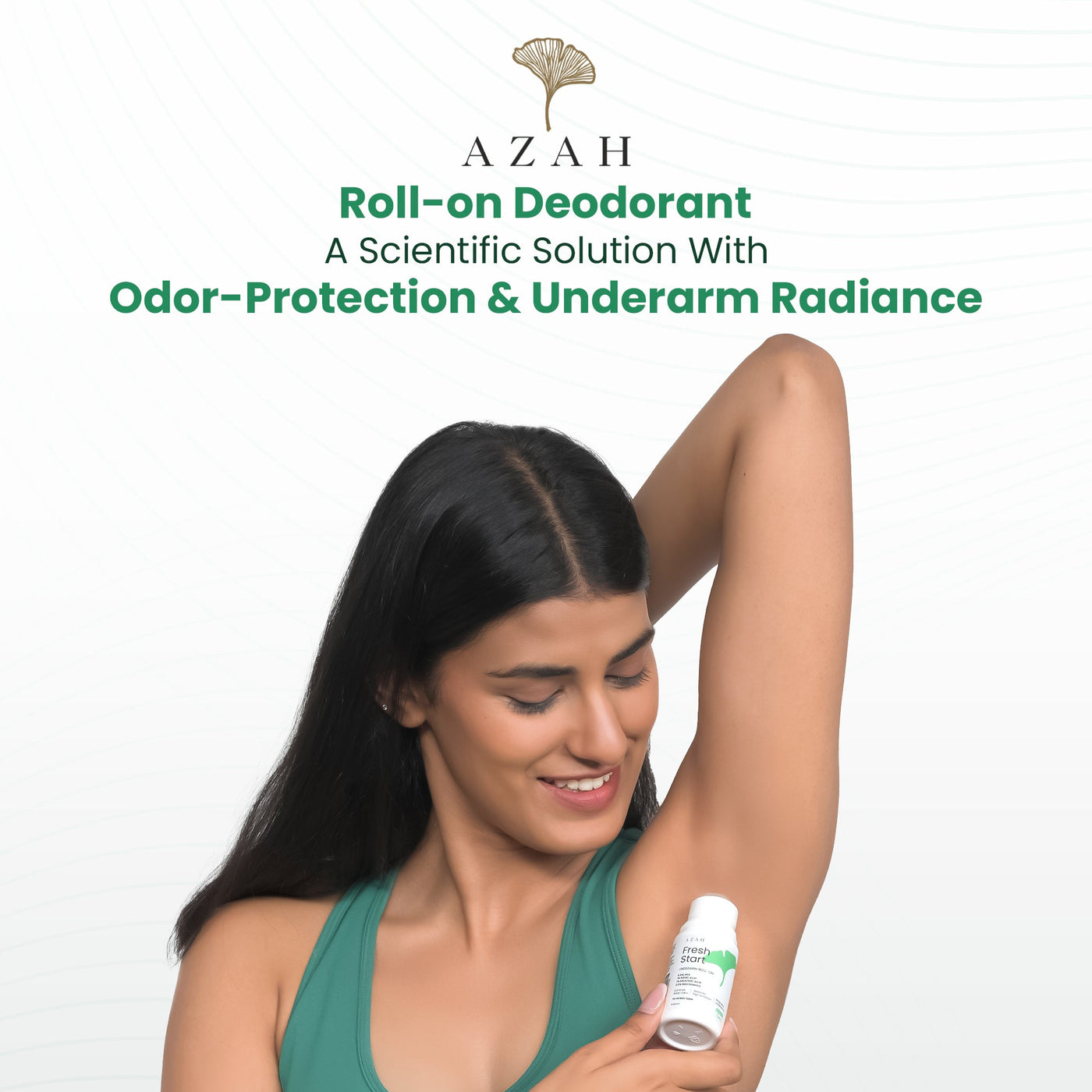 Buy Azah Underarm Brightening Roll On Online | AHA BHA Deodorant