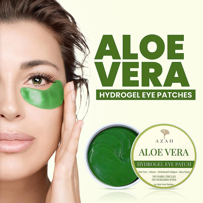 Eye Mask For Relaxing Eyes, Reducing Puffiness & Wrinkles (Aleo Vera)