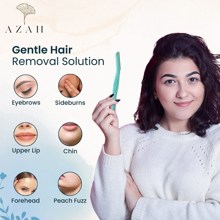 Azah Razor Face Razor For Women Effortless Facial Hair Removal | Azah.in