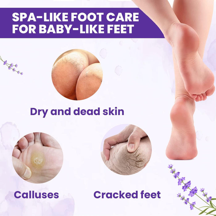 Lavender Exfoliating Foot Mask - Renew and Revitalize Feet | Azah.in